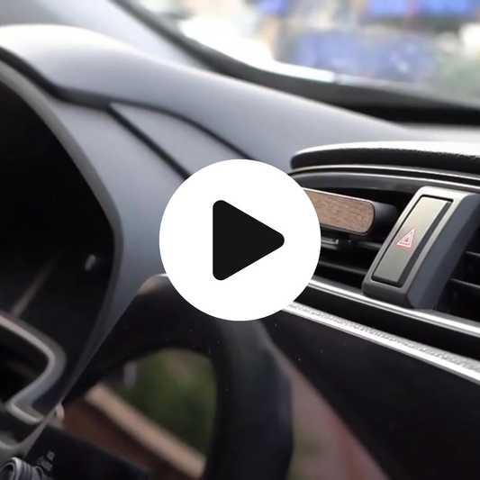 Car Diffuser – Walnut & Aluminum