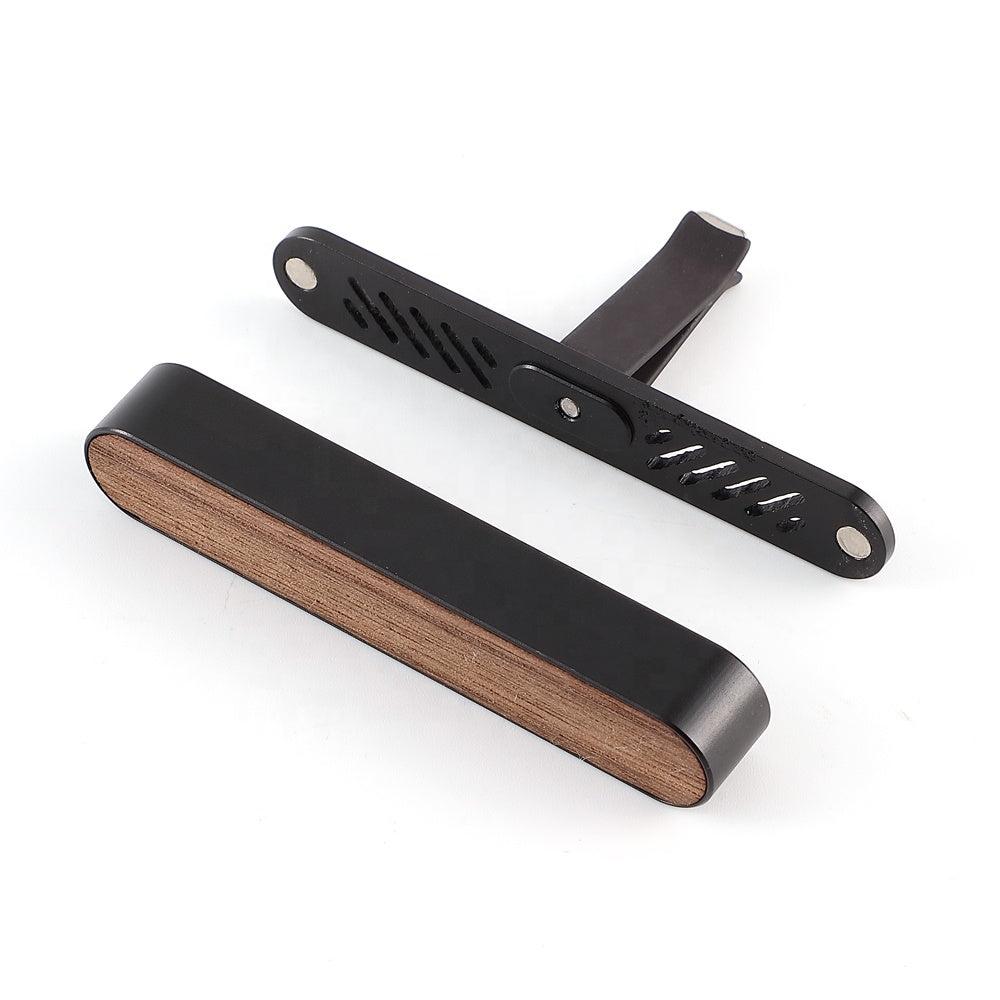 Car Diffuser – Walnut & Aluminum